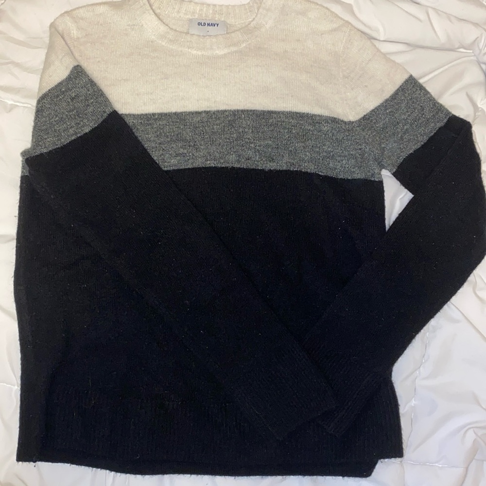 Tri-Tone Old Navy sweater